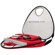 Cocoon CWT500 Womens Laptop Tote, 15.4in- Racing Red: Picture 3 thumbnail