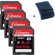 SanDisk Extreme SDHC 4GB Memory Card-4 PK SDSDRX34096A2: Picture 1 thumbnail