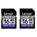 Lexar ILXSD16G1P22 16GB 100x SDHC Memory Card 2-Pack: Picture 1 thumbnail