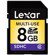 Lexar LSD8GBASBNA 8GB SDHC Memory Card: Picture 1 thumbnail