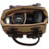 Jill-e Deluxe Gadget Bag, Nougat Nylon / Brown Leather Trim: Picture 2 thumbnail