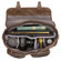 Kelly Moore Thirst Bag - Wax Canvas with Brown Trim: Picture 5 thumbnail