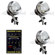 Novatron NLD15003W 3-Head Pro Kit with 1500 w-s Pack: Picture 1 thumbnail
