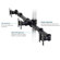 Premier Mounts MM-AC286 2 Triple Display Articulating Arms: Picture 3 thumbnail
