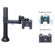 Premier Mounts MM-AH151 Display Articulating Arm on 15