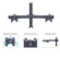 Premier Mounts MM-BC152 Dual Monitor Curved Bow on 15