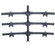 Premier Mounts MM-BE429 3 Triple Monitor Bow on 42