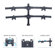 Premier Mounts MM-BH286 2 Triple Monitor Curved Bows: Picture 2 thumbnail
