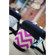 The Joy Bag Glee Bag - Mystical Chevron (Fuschia/Beige): Picture 2 thumbnail