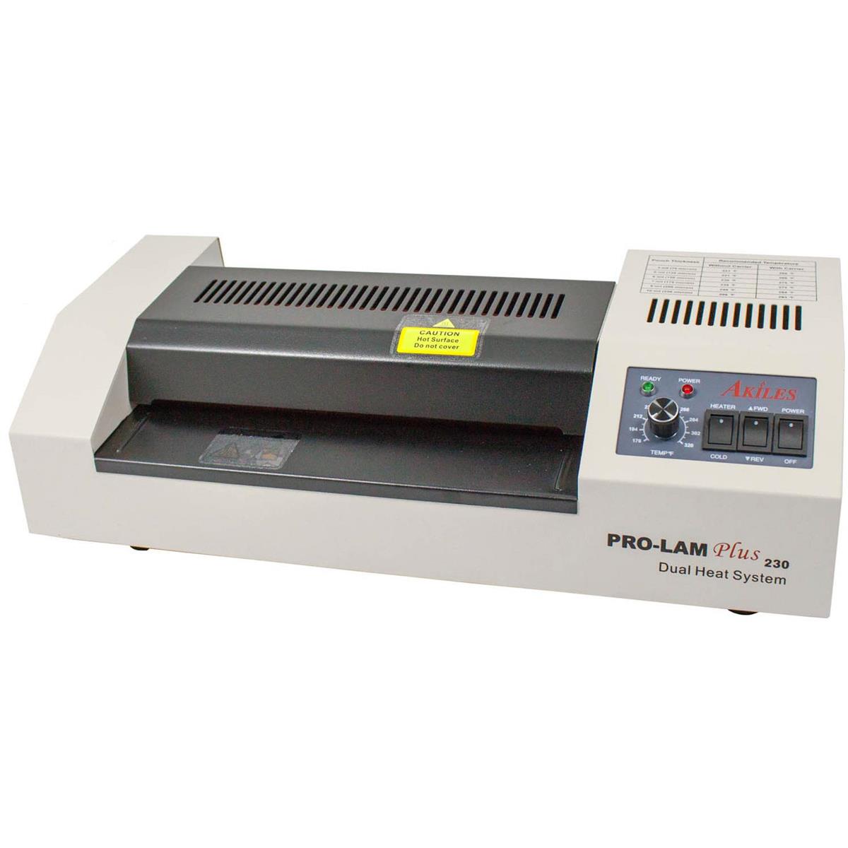 

Akiles ProLam Plus 230 9" Hot and Cold Pouch Laminating Machine