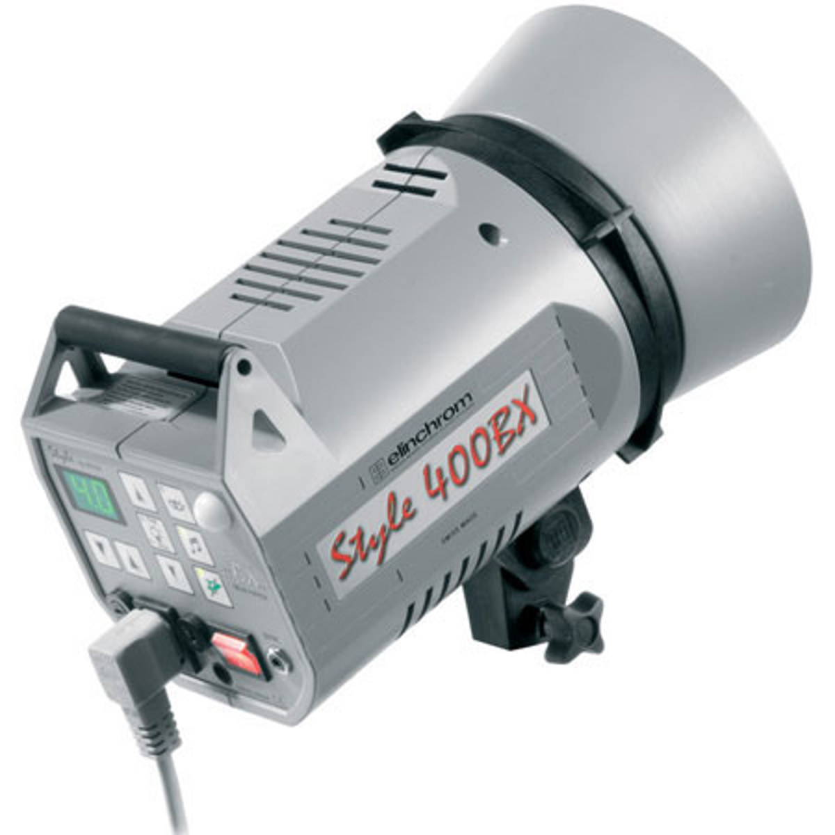 Elinchrom Style 400BX, 400 Watt Second, Multi-Volt, Compact Fan-Cooled Monolight.
Elinchrom Style 400BX, 400 Watt Second, Multi-Volt, Compact Fan-Cooled Monolight.