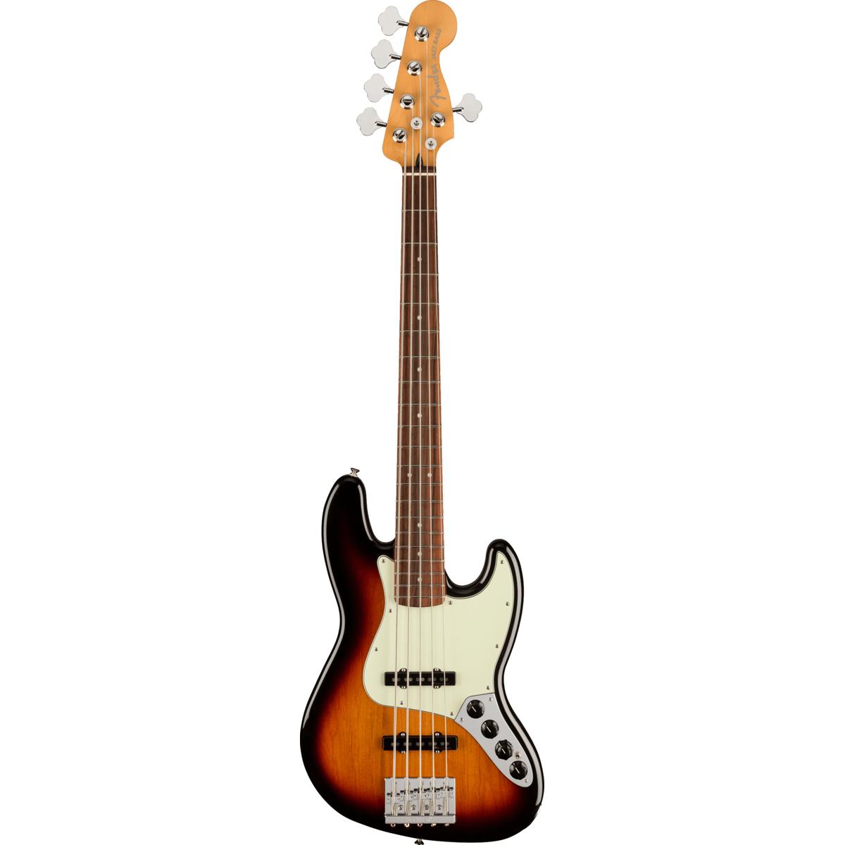 Fender Player Plus Active Jazz Bass V 5-String Bass Guitar, 3-Tone Sunburst
Fender Player Plus Active Jazz Bass V 5-String Bass Guitar, 3-Tone Sunburst