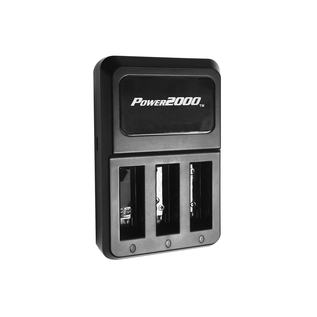 

Power2000 Adorama PT-G4 3-Bay Charger for GoPro Hero4 AHDBT-401 Battery
