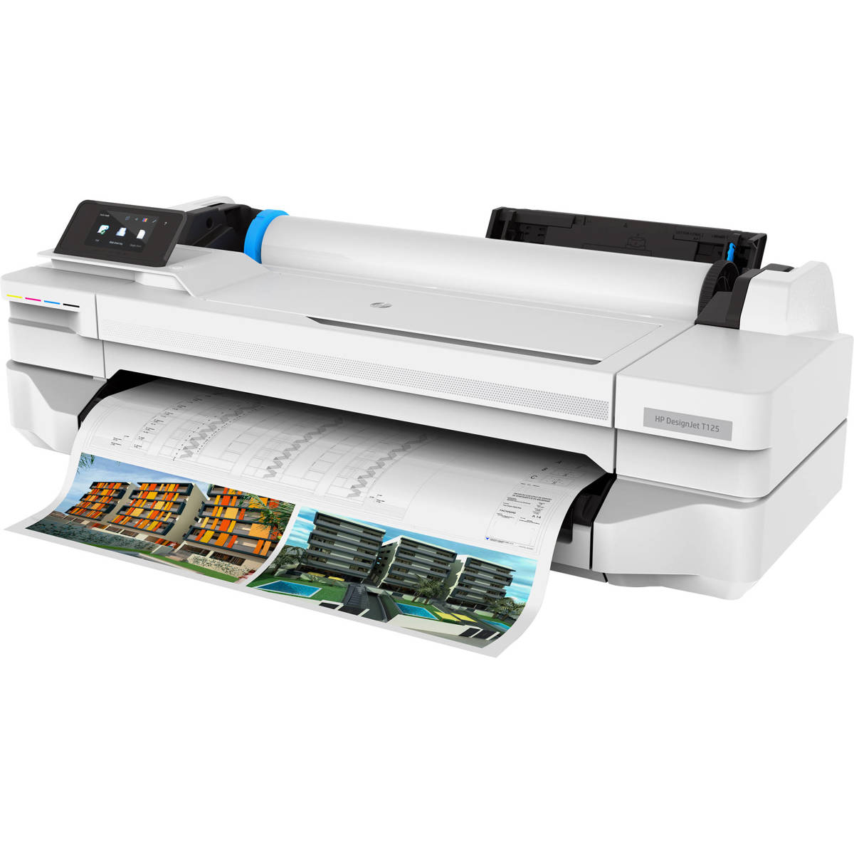 HP DesignJet T125 Wireless Plotter Printer - 24" with Mobile Printing (5ZY57A)
HP DesignJet T125 Wireless Plotter Printer - 24" with Mobile Printing (5ZY57A)