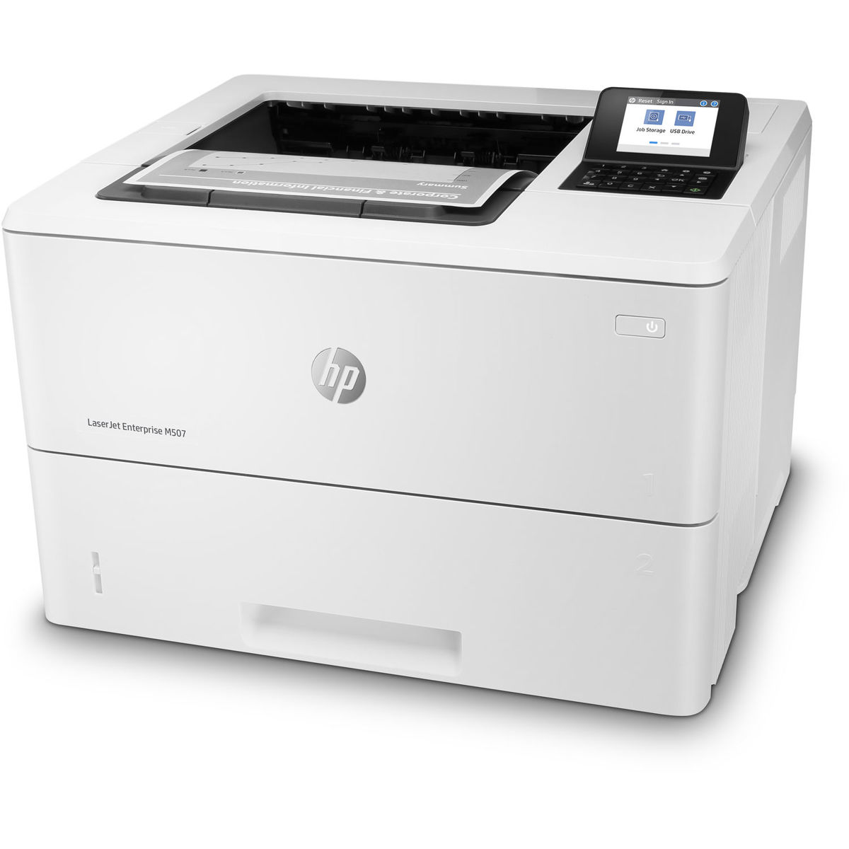 

HP LaserJet Enterprise M507dn Monochrome Laser Printer,Automatic Duplex Printing