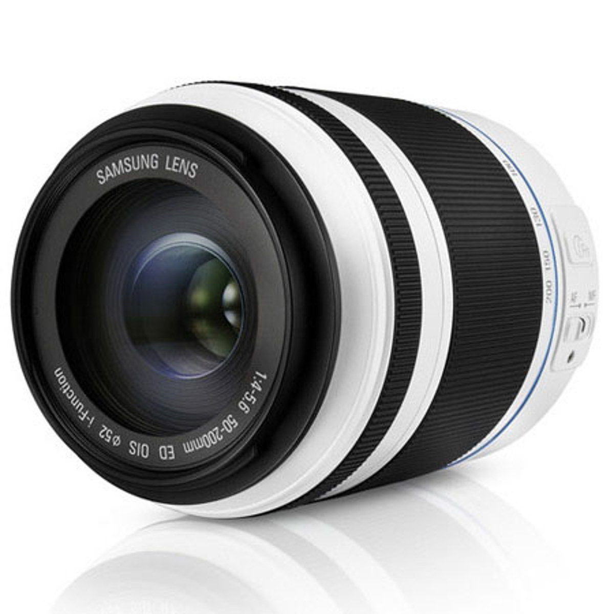 Samsung 50-200mm f/4.0-5.6 ED OIS II Lens, White