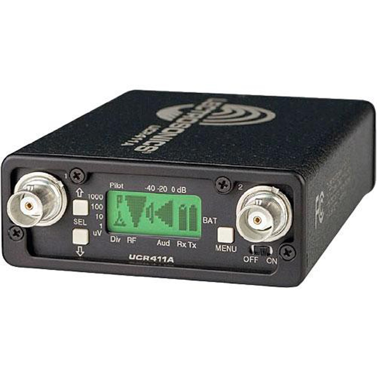 Lectrosonics UCR411A Digital Hybrid Wireless Receiver, Block 470: 470.1-495.6MHz
Lectrosonics UCR411A Digital Hybrid Wireless Receiver, Block 470: 470.1-495.6MHz