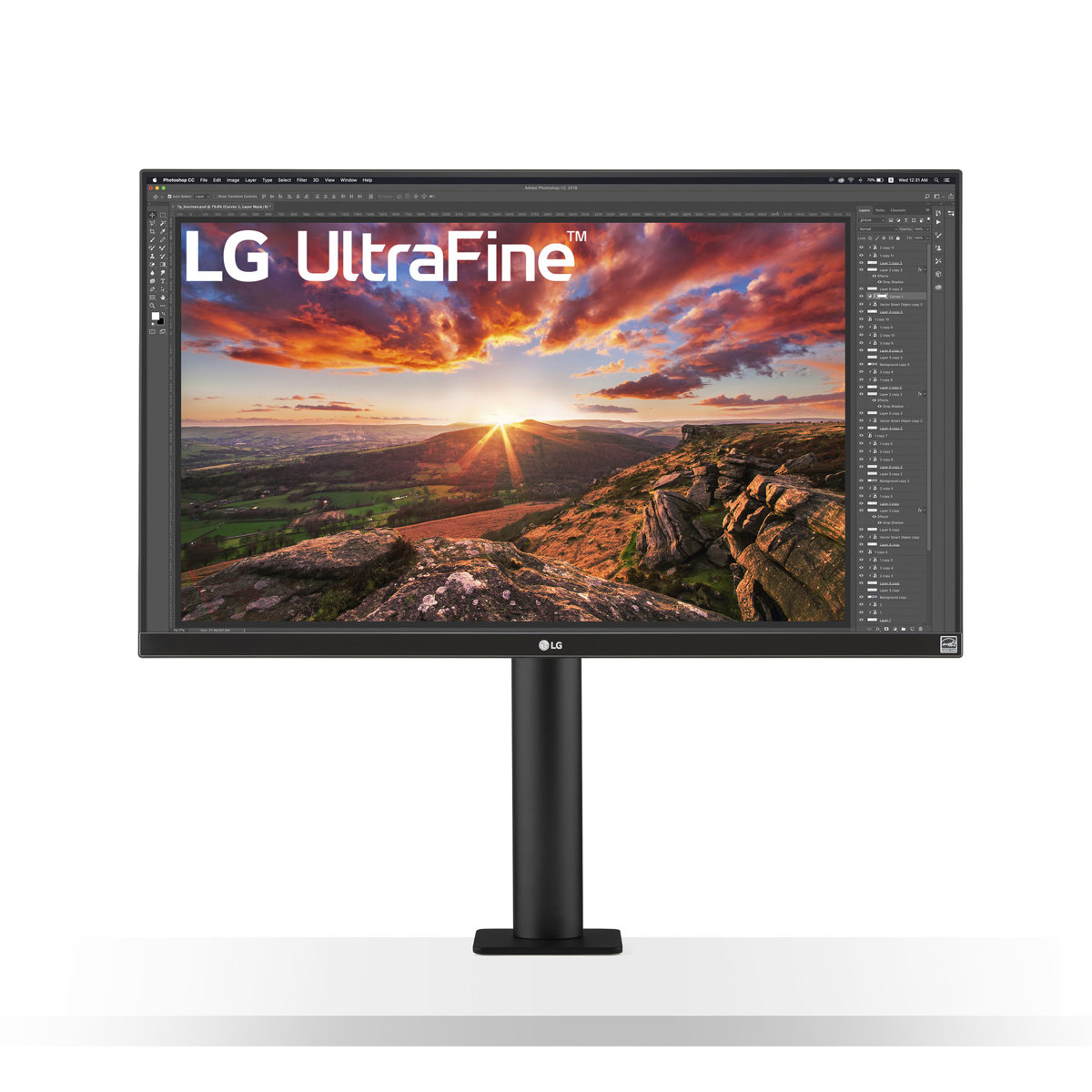 

LG 27UN880-B UltraFine 27'' 16:9 4K UHD USB-C IPS HDR Monitor with Ergo Stand