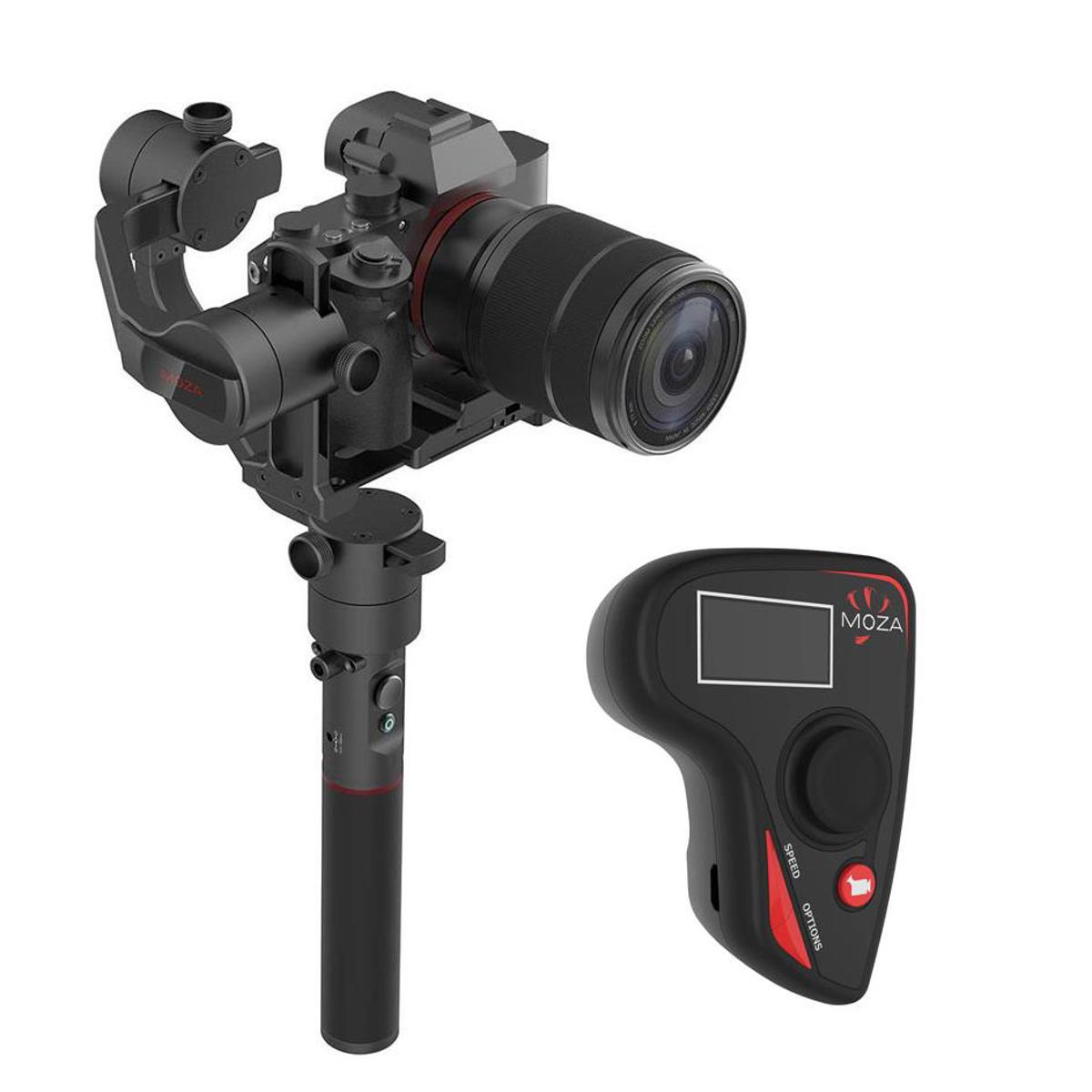 Movcam Moza Aircross Gimbal for Mirrorless Cameras WITH MOZA Thumb Controller
Movcam Moza Aircross Gimbal for Mirrorless Cameras WITH MOZA Thumb Controller