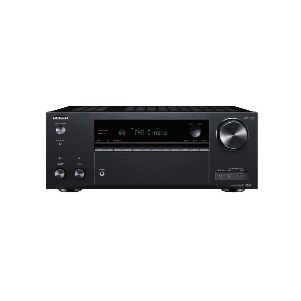 

ONA Onkyo TX-NR696 7.2-Channel Network A/V Receiver, 210W Per Channel (At 6 Ohms)