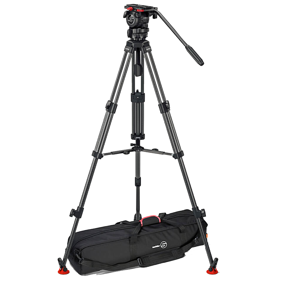 Sachtler FSB 4 Fluid Head with 75/2 3-Section CF Tripod and Mid-Level Spreader
Sachtler FSB 4 Fluid Head with 75/2 3-Section CF Tripod and Mid-Level Spreader