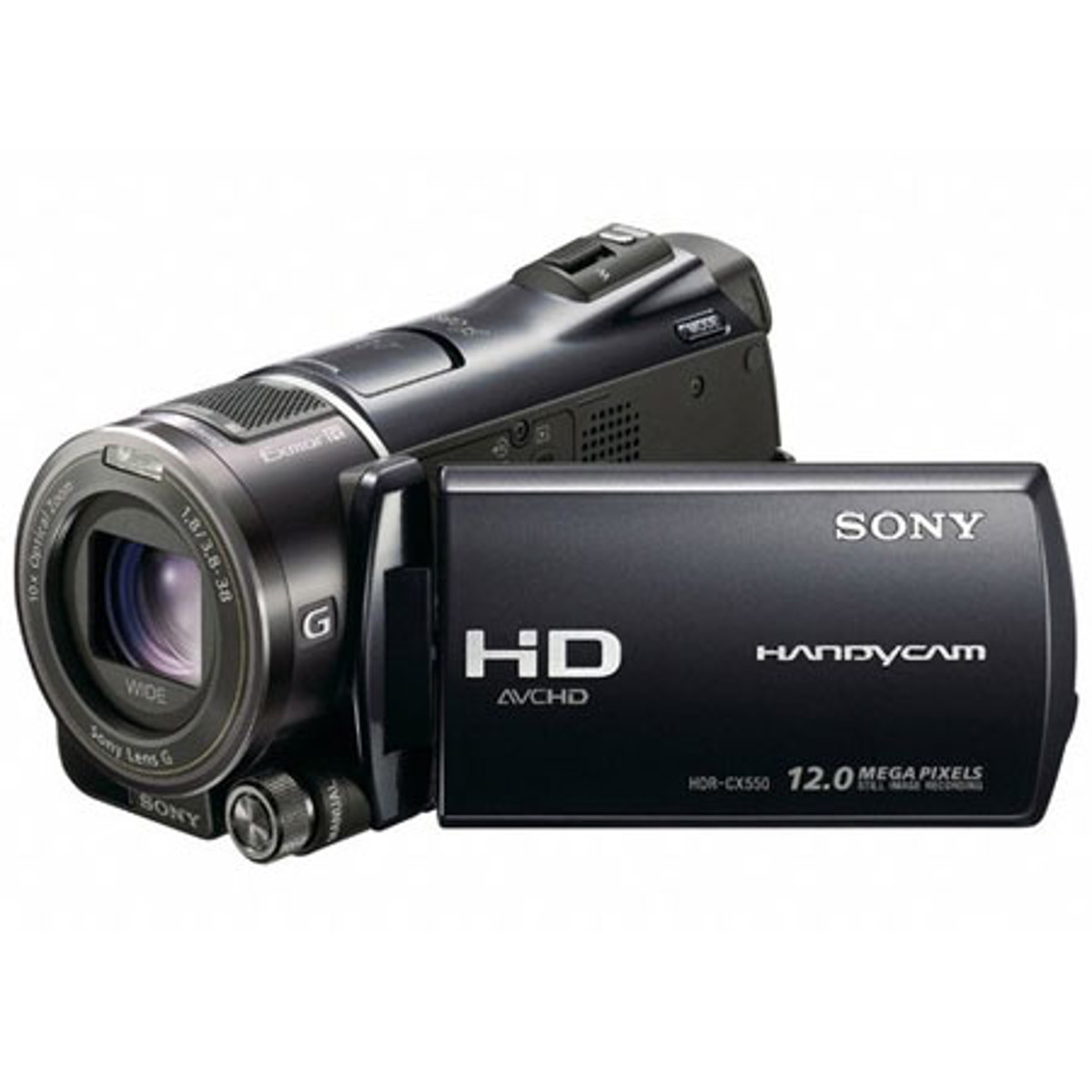 Sony HDRCX550V 64GB Flash Memory Handycam Black