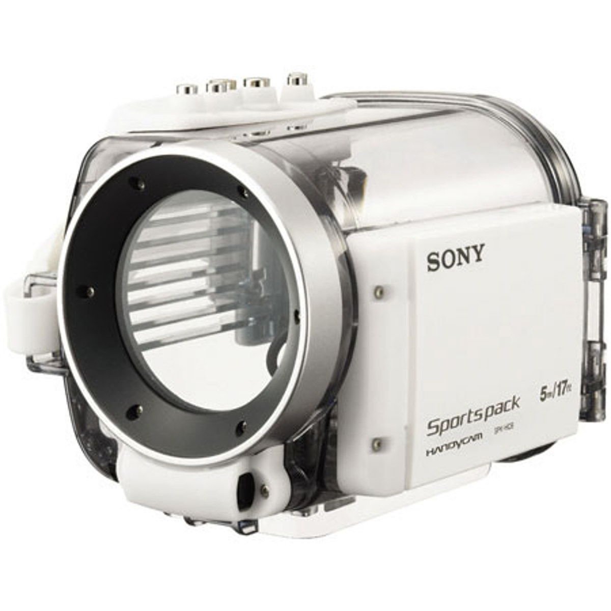 Sony SPK-HCB Handycam Sports Pack for Many Handycam Camcorders, 17' Depth Rated.
Sony SPK-HCB Handycam Sports Pack for Many Handycam Camcorders, 17' Depth Rated.