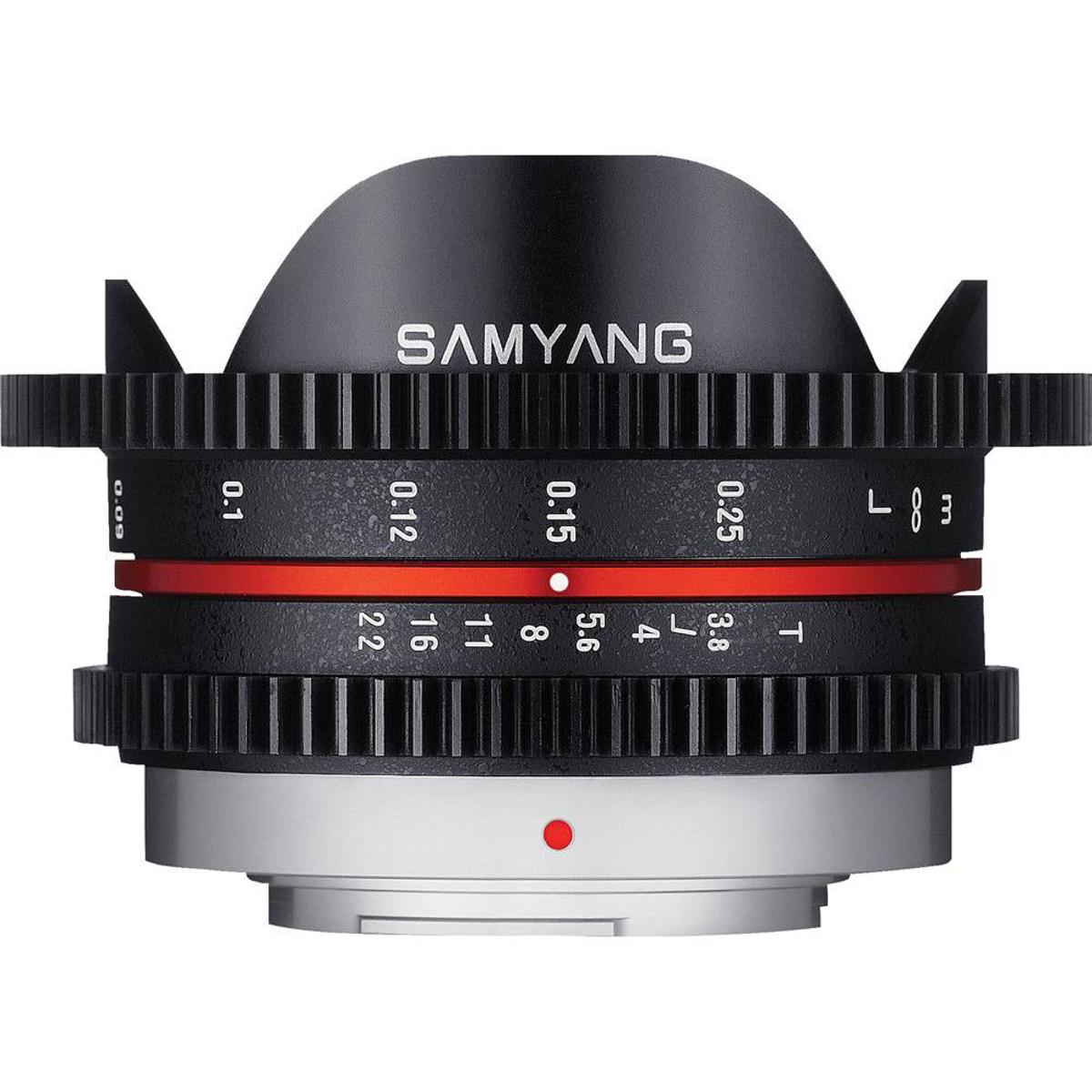 Synology Samyang 7.5mm T3.8 Cine UMC Fisheye Lens for Micro Four Thirds Mount
Synology Samyang 7.5mm T3.8 Cine UMC Fisheye Lens for Micro Four Thirds Mount