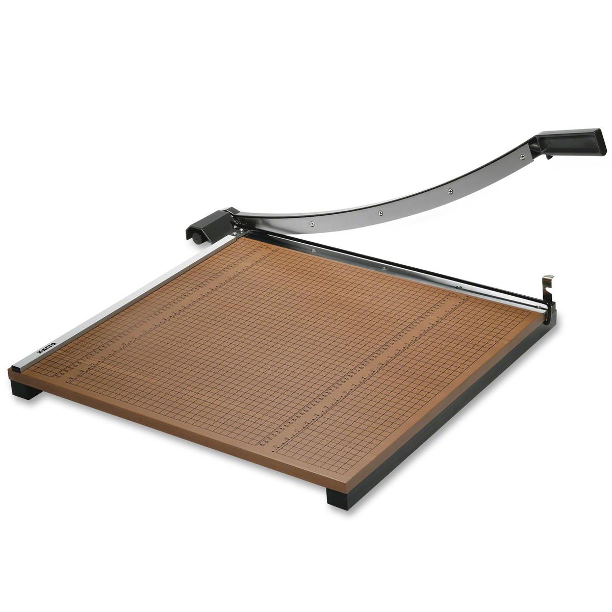 

X-Acto 24x24" Guillotine Square Trimmer - Wood base