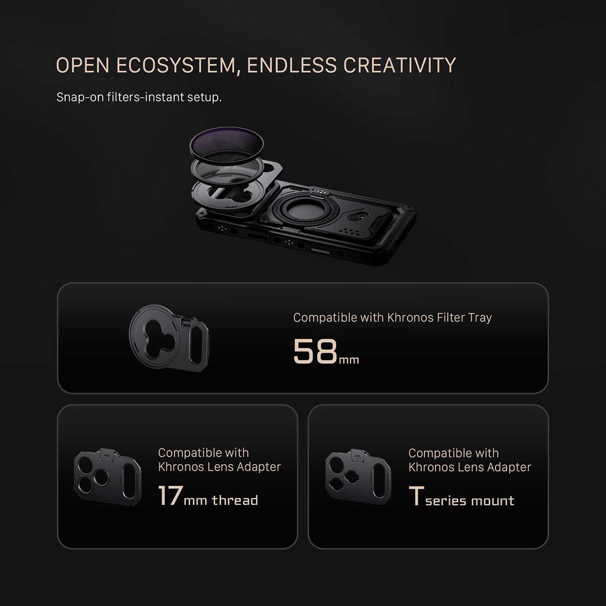 Tilta Khronos Mobile Filmmaking Case for Apple iPhone 17 Pro Max