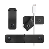

Twelve South SurfaceSnap Cable Manager, Black, 3-Pack