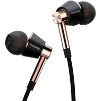 

1More THX Certified Triple Driver In-Ear Headphones, Gold/Black