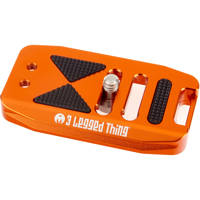 

3 Legged Thing Base70 Arca Swiss Compatible 70mm Wide Quick Release Plate, Copper, Orange