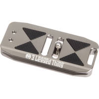 

3 Legged Thing Base85 Arca Swiss Compatible 85mm Wide Quick Release Plate, Metallic Slate, Gray