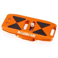 

3 Legged Thing Base85 PD Arca Swiss and Capture Compatible 85mm Wide Quick Release Plate, Copper, Orange