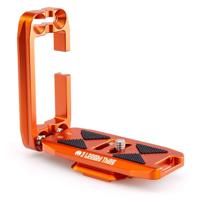 

3 Legged Thing Ellie PD Universal L-Bracket with Peak Design Capture, Compatible Base, Copper, Orange