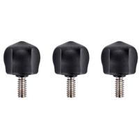 

3 Legged Thing Bootz Replacement 1/4"-20 Thread Rubber Feet for EVO 2, EVO 3, Equinox, Eclipse, Punks Tripods, Set of 3