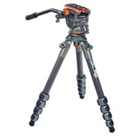 

3 Legged Thing Legends Jay Carbon Fiber Travel Levelling Base Tripod with AirHed Cine & Standard Video Plate