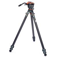 

3 Legged Thing Legends Mike Carbon Fiber Levelling Base Tripod with AirHed Cine & Standard Video Plate