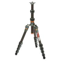 

3 Legged Thing Legends Ray 5-Section Carbon Fiber Travel Tripod, Gray