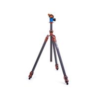 

3 Legged Thing Winston 2.0 Carbon Fiber Tripod System & AirHed Pro Ball Head, 88 lbs Payload, Earth Bronze and Ocean Blue