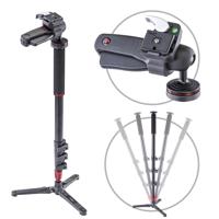 

3Pod Orbit 4-Section Aluminum Handheld Monopod Stick for DSLR Photo & Video, Sports Cameras, with Pistol Grip Ballhead Fluid Base Tripod Legs with Bag