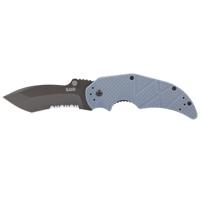 

5.11 Tactical Crewcut Assisted Open Knife with Combo Edge Tanto Style Blade, Storm Gray