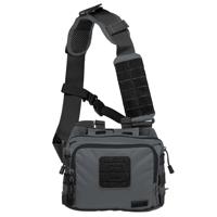 

5.11 Tactical 2 Banger Bag, Holds 2 AR Magazines & Back-up Handgun, Double Tap Gray