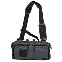

5.11 Tactical 4 Banger Bag, Holds 4 AR Magazines, Back-up Handgun & Accessories, Double Tap Gray