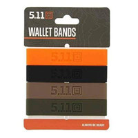 

5.11 Tactical 5.11 Tactical 4Pk Wallet Bands, Multi