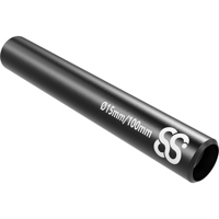 

8Sinn 15mm Black Rods, 10cm Length, Pair