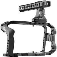 

8Sinn Full Cage and Top Handle Pro for Blackmagic Design Pocket Cinema Camera 4K & 6K with HDMI & USB-C Cable Clamp