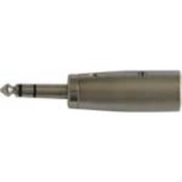 

Audio 2000s ACC3134S XLRM to 1/4" TRS Plug Adapter, Metal, Bulk