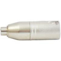 

Audio 2000s ACC3136-P Premium XLRM to RCA Female Jack Adapter, Metal, Bulk